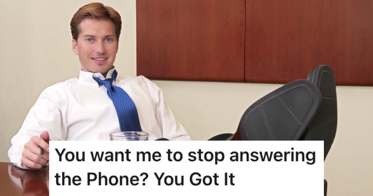 Employee Got Called Out For Doing Other Peoples Work At Their Job, So They Did the Bare Minimum Instead man with feet on desk