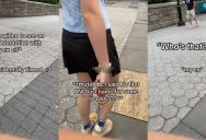 Woman Has Completely Random Run-In With Ex On The Streets, And It Immediately Implodes