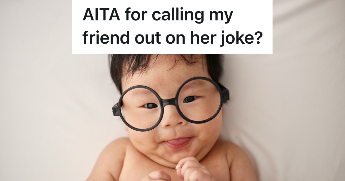 little baby wearing oversized glasses