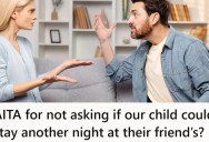 Child Made A Simple Request For A Sleepover, But It Has Their Parents On The Verge Of A Divorce
