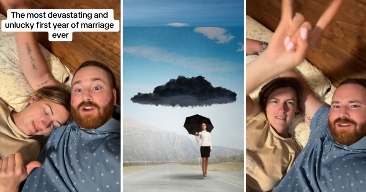 Couple on their first anniversary