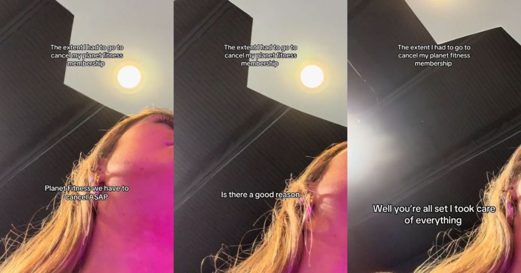 Megan Million cancelling a Planet Fitness membership