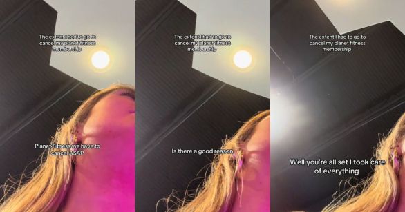 Megan Million cancelling a Planet Fitness membership