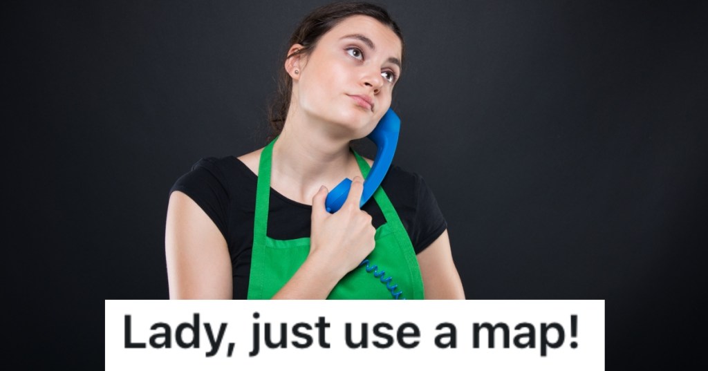 woman talking on a phone