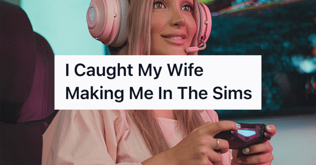 gamer girl holding controller