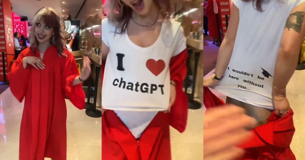 Delilah at her graduation