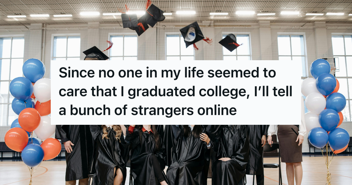 graduates throwing their caps