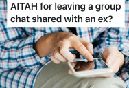 Their Ex Is Constantly In Their Work Group Chat, So They Decide Enough Is Enough And Left The Chat