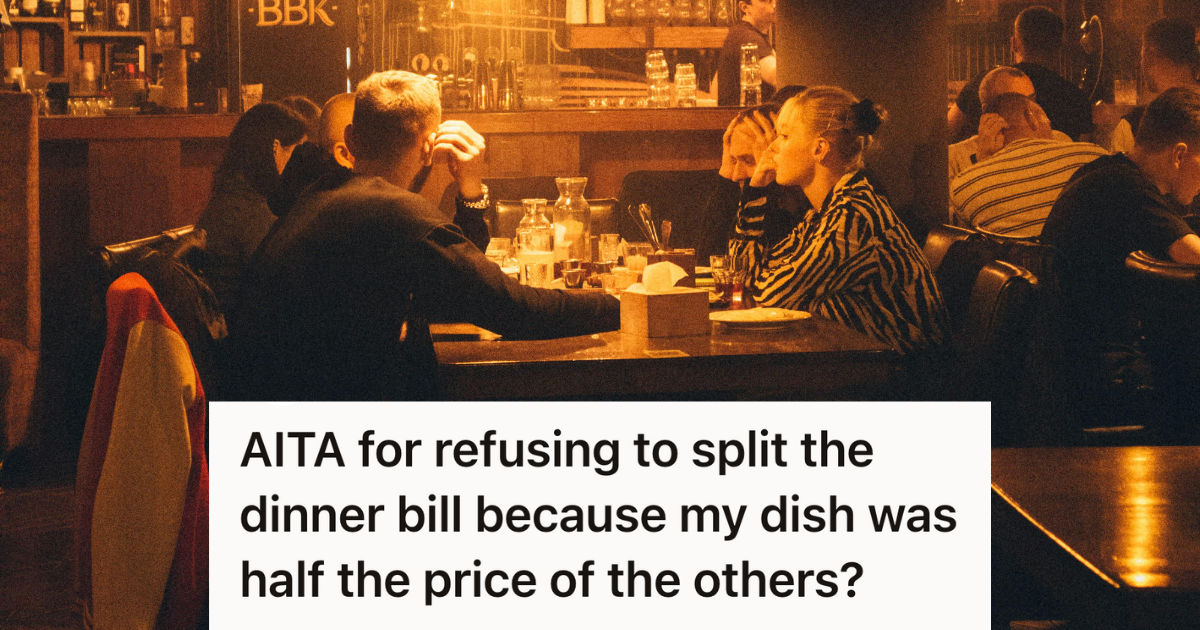 group of people dining out