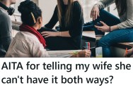She Wanted Her Husband To Start Getting Along With Her Friends, But Then She Starting Thinking He Was Getting Along With One Friend Too Well
