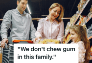 A Mother Warned Her Kids About Harmful Ingredients In Gum, But One Cashier Couldn’t Help But Notice That She Had Filled Her Cart With Soda And Processed Snacks