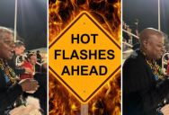 ‘Hot flashes are annoying and rude.’ – Woman Shows What Happens When She Gets Menopause Symptoms In Cold Weather