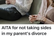 Her Parents Are Going Through A Nasty Divorce, But She Doesn’t Want To Get Involved