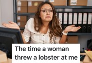 An Unruly Customer Got Mad At An Employee, And Ended Up Throwing A Dog Costume At Her