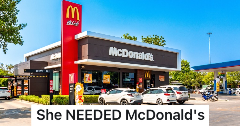 exterior of mcdonald's restaurant