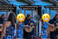 Musician Was Playing A Gig When A Woman Tried To Steal The Mic, And She Wouldn’t Take No For An Answer