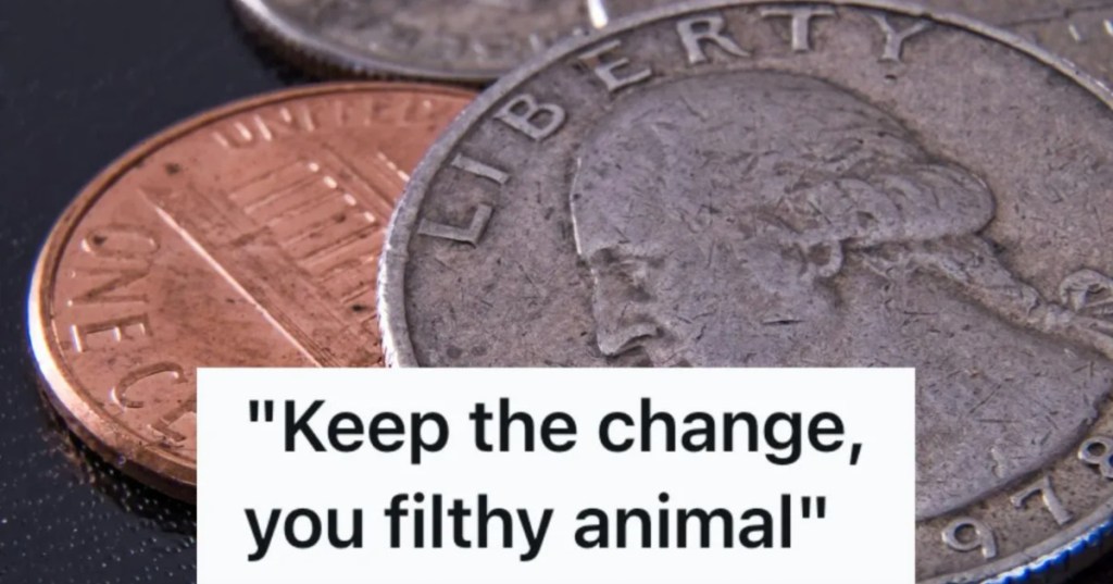 U.S. coins on a table