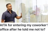 Coworker Posts “Do Not Disturb” Sign, And When Employee Enters To Grab Their Bag, Tensions Explode