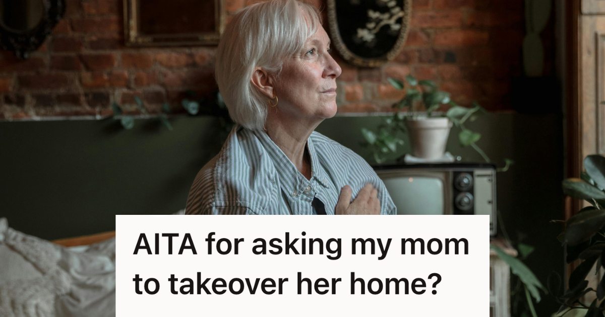 Daughter Thought Switching Homes With Her Mother Would Help Everyone Live More Comfortably, But Her Mother Took It As An Insult And Turned Them Away older woman looking sad