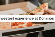 A Simple Pizza Order Turned Into A Heartwarming Surprise When A Kind Domino’s Employee Went Above And Beyond To Brighten Her Day