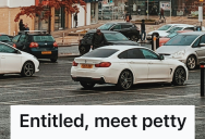 He Was Tired Of Cars Blocking Every Spot At His Favorite Takeout Place, So He Left A Note That Turned Frustration Into A Petty And Satisfying Revenge