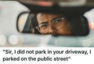 A Home Health Worker Followed Parking Rules, But A Rude Man With A Loud Horn Tried To Intimidate Her Into Moving Out Of Her Spot