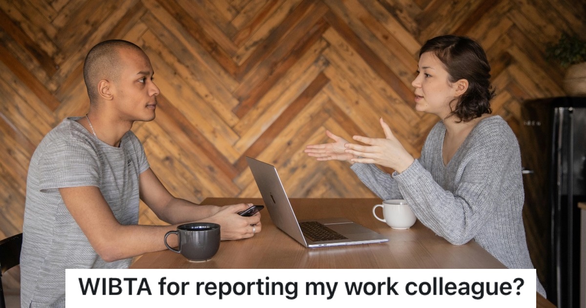 people arguing over a laptop