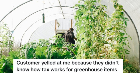 interior of a greenhouse