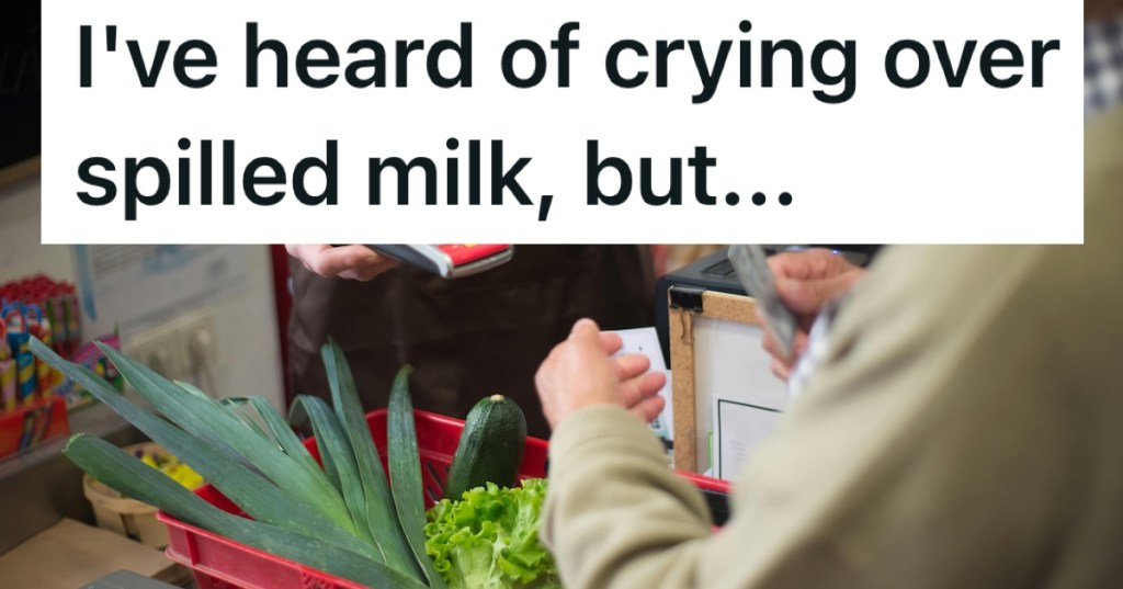 Customer Pressures Worker To Leave Their Station To Replace Her Jug Of Milk, And She Wouldn't Take No For An Answer