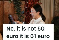 Stubborn Woman Argues With Shop Clerk Over Total Because It Surpasses Her Gift Card By 1 Euro, But The Customer Is Proven Wrong