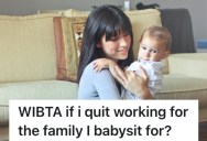 She Wants To Work As A Babysitter Because Her Family Needs Extra Money, But The Kid’s Parents Keep Cheating Her Out Of A Fair Wage