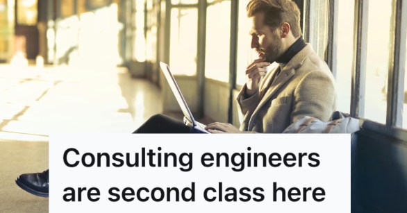 businessman looking at a laptop computer