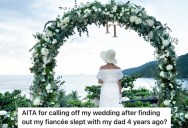 His Ex Cheated On Him With His Dad, So He Called Off The Wedding And Blew Up Their Spot