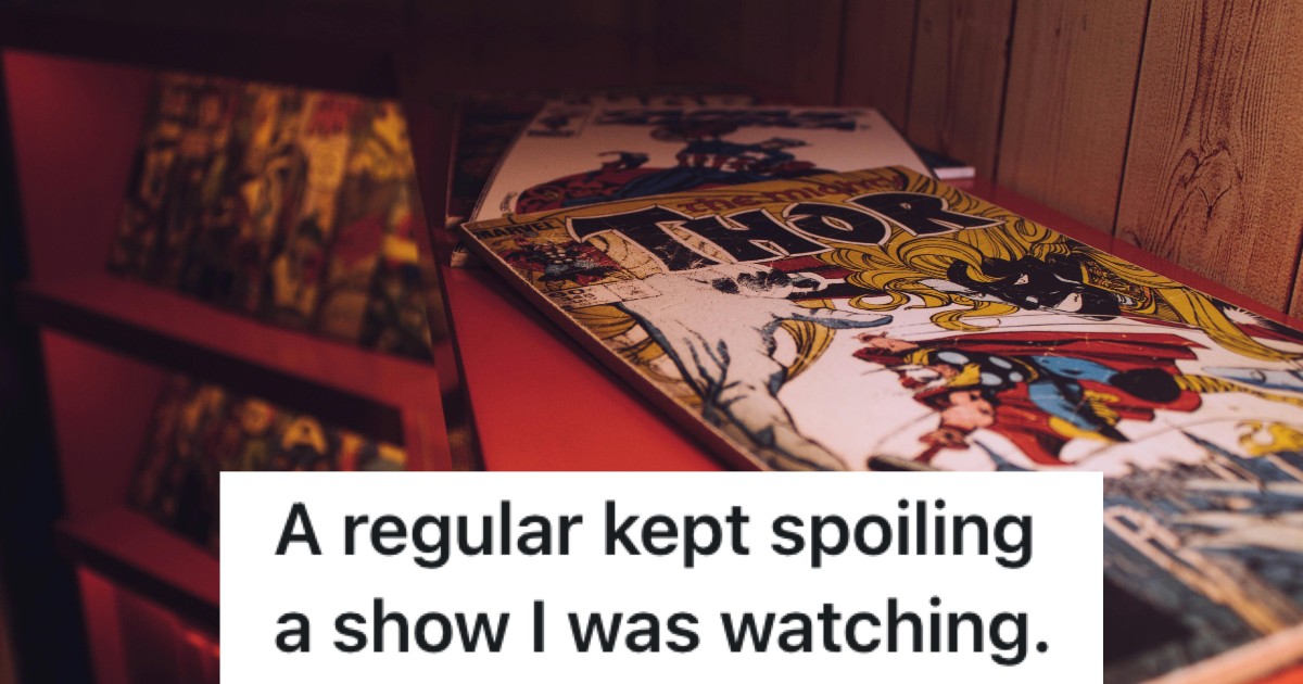 His Store Regular Kept Spoiling His Favorite TV Show, So He Spoiled His Favorite Comic Books To Prove A Point comic books on a shelf