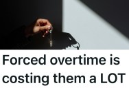 Worker Volunteers To Open And Close Doors Before And After Work Due To COVID, But The Overtime Pay Has Really Added Up