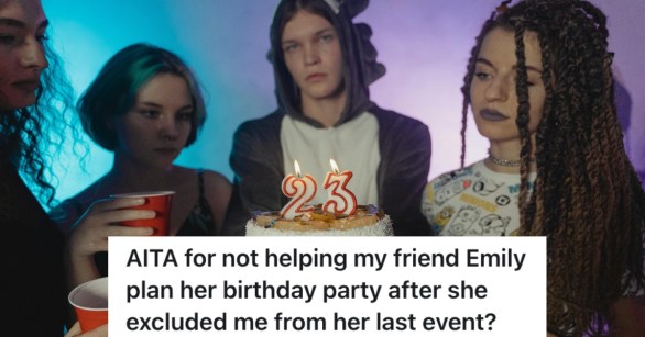 group of women at a party