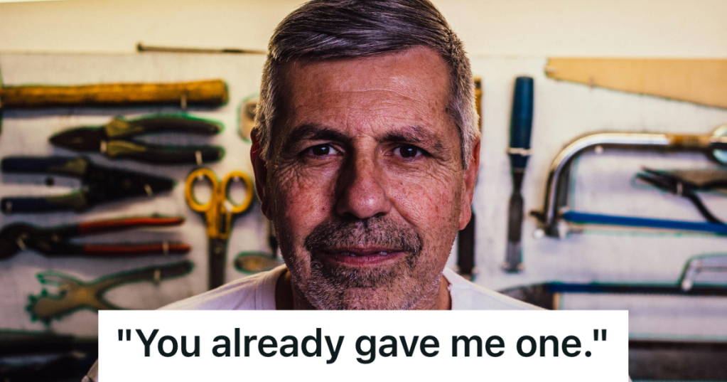 portrait of an old man