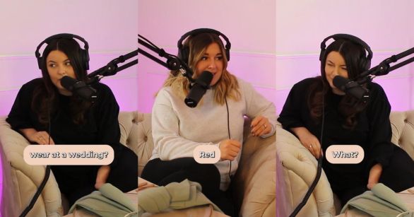 Hosts of The Unfiltered Bride podcast