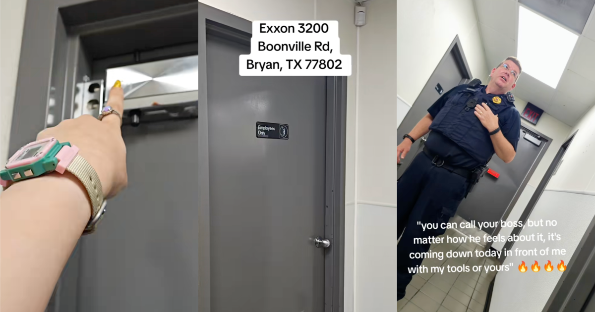 A TikTokker Found An External Lock On The Door Of A Women’s Bathroom At A Texas Gas Station