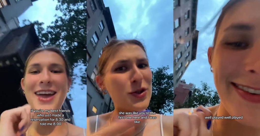 "Soup girl" telling the story of her night out