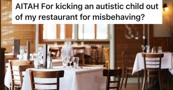 empty restaurant fine dining