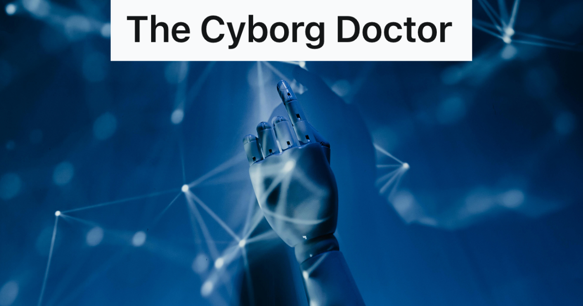 Contractor Walked Into A Hospital To Install Internet Wiring, So A Kid Mistook Him For A Doctor. But Instead Of Telling The Truth, He Told A Tall Tale Worthy Of A Science Fiction Movie. robotic hand pointing