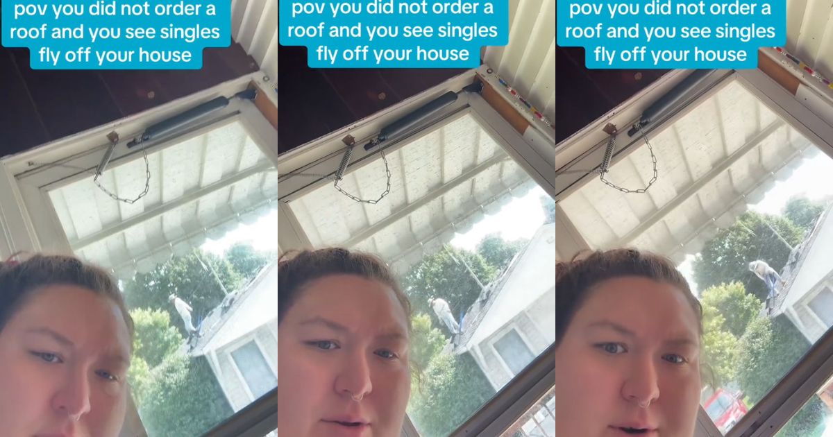 @catnipstg in front of her roof