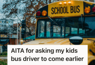 Concerned Mother Called Out Her Kids’ Bus Driver For Her Chronic Lateness, But Instead Of Understanding The Driver Started Acting Even Colder Towards Her
