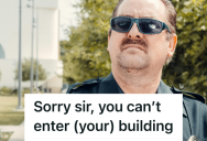 Hospital Security Officer Was Forced To Enforce A Ridiculous Rule, But When He Ended Up Embarrassing The CEO, His Boss Quickly Backtracked