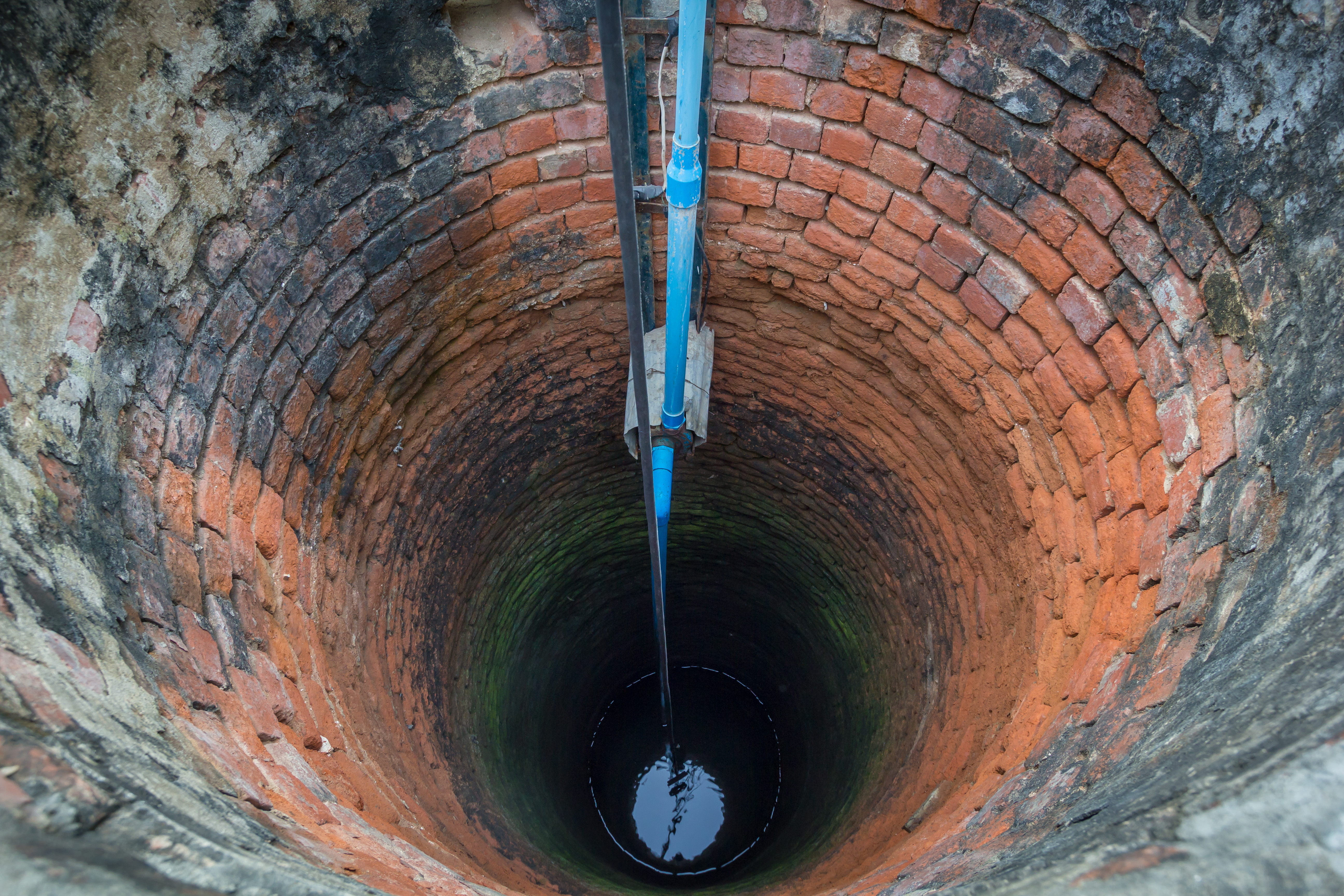 deep groundwater well