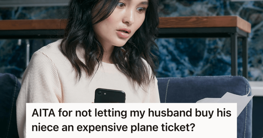 stressed woman looking at her bills