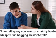 She Found Out Her Husband Lied To Keep Her Son’s Friend And Father Away, And She Told Her Son The Truth About It