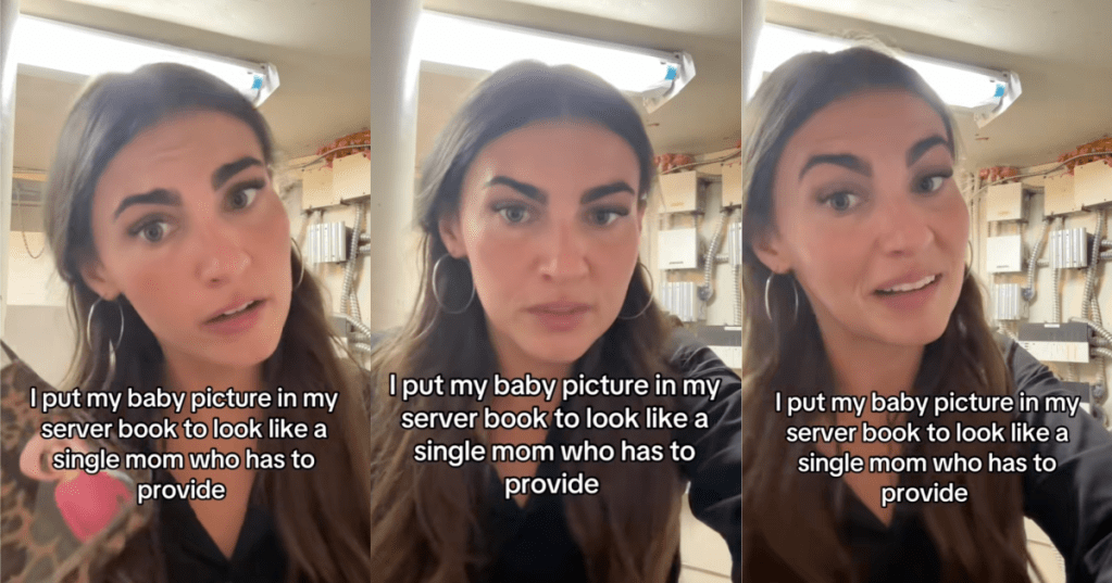 woman talking about her job