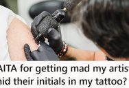 They Got A Perfect Tattoo Honoring Her Grandfather, But When She Looked A Little Closer, She Noticed A Strange Feature